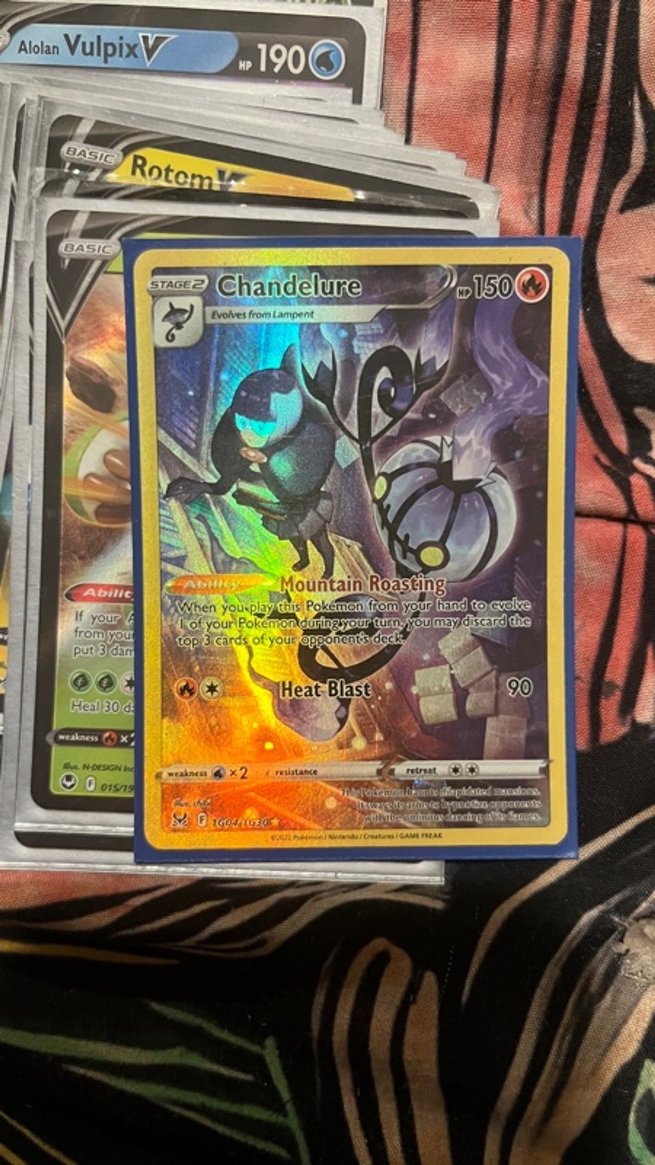 Pokemon TCG Chandelure Lost Origin Trainer Gallery Holo