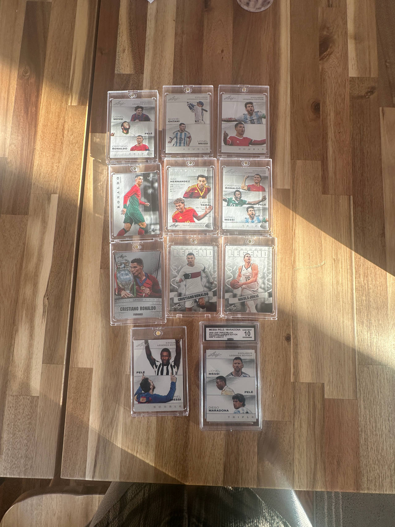 Leaf Soccer Trading Cards Collection