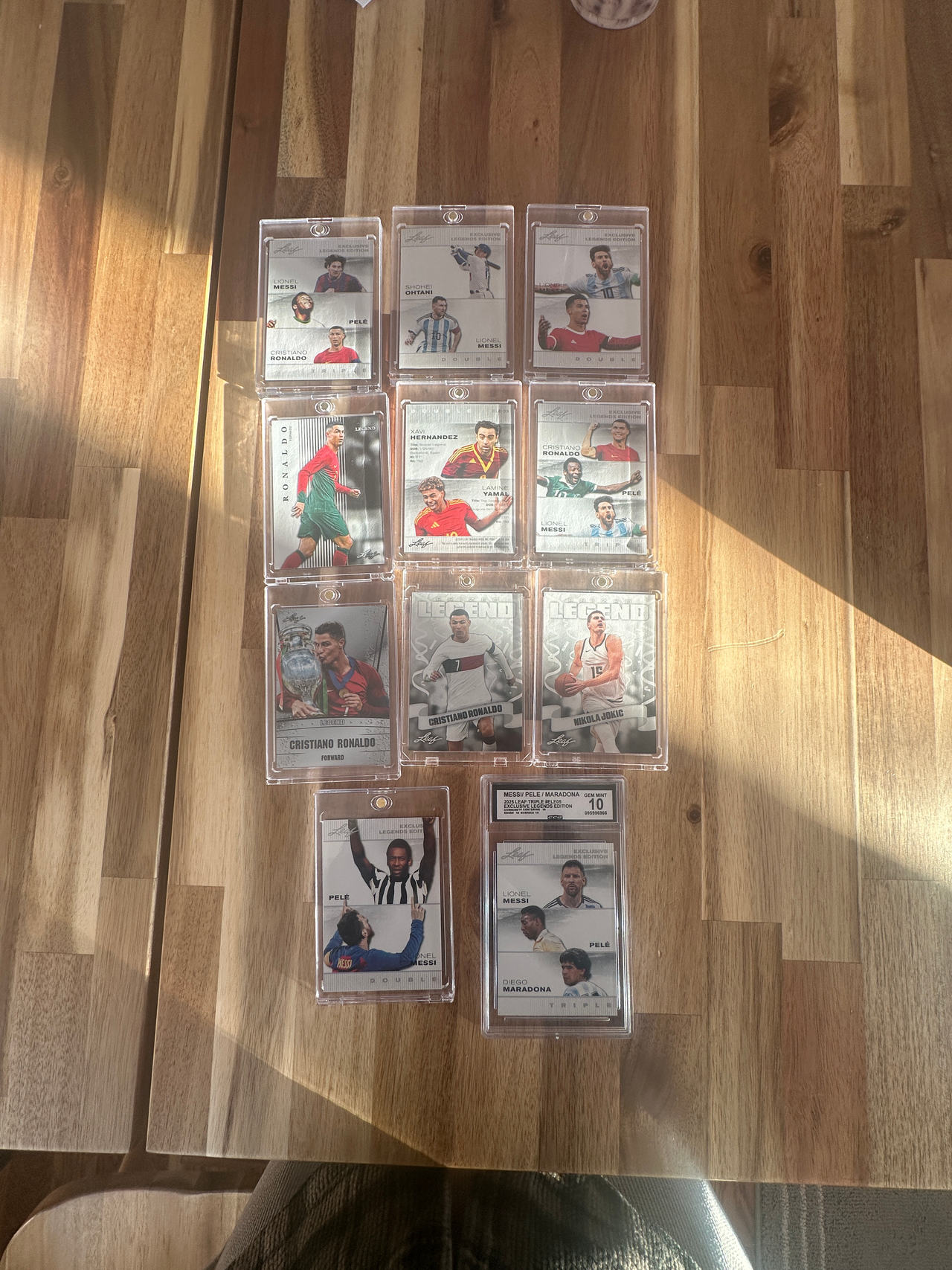 Leaf Soccer Trading Cards Collection