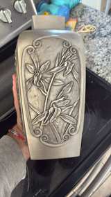 Seagull Pewter Chrysanthemum Vase - Image 3