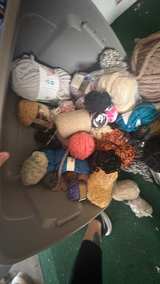 Large Assorted Yarn Lot - Acrylic, Cotton, Chenille - Image 5