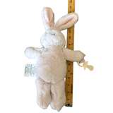Plush Bunny Pacifier Holder Pink  - Image 6