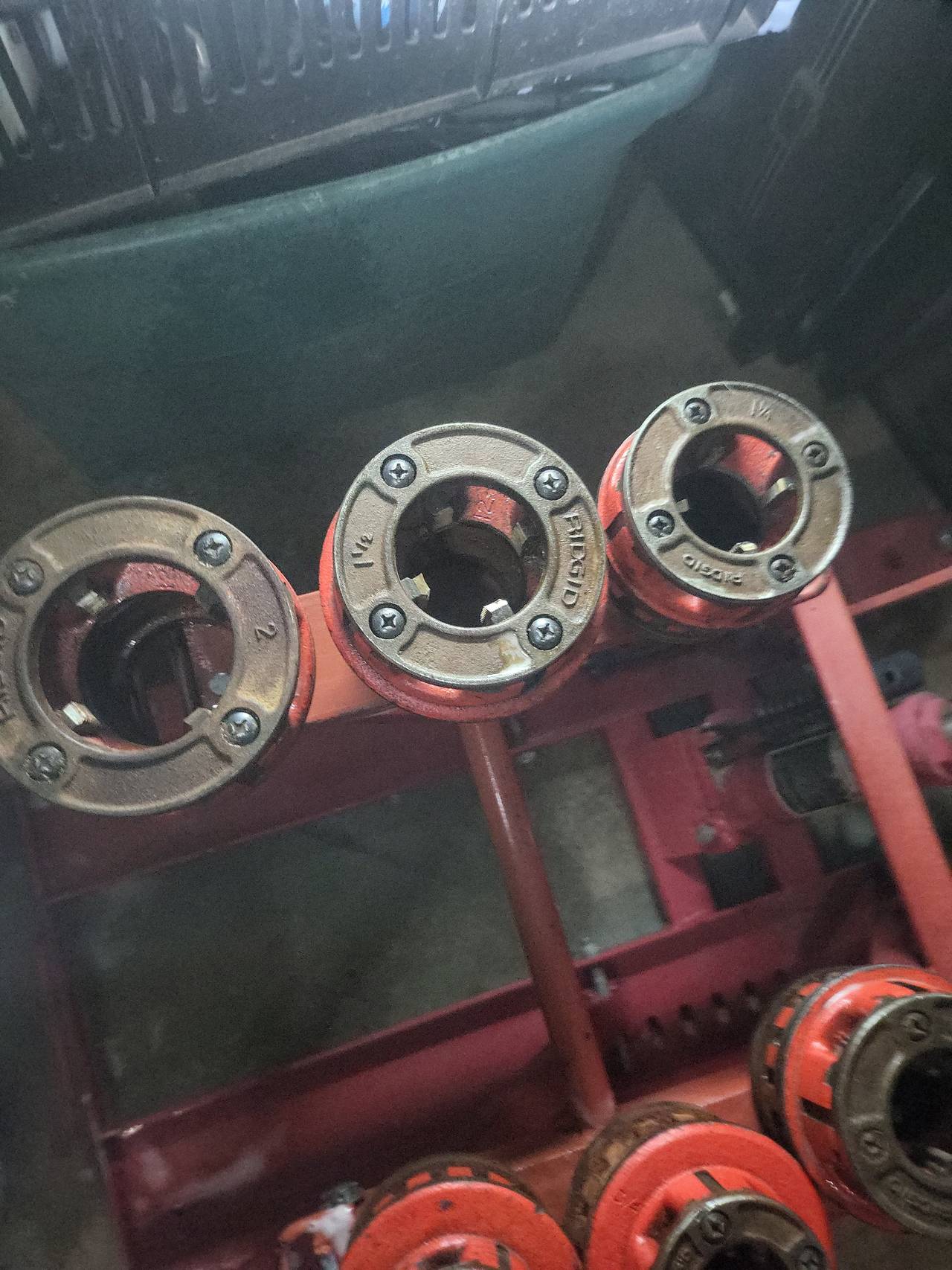 RIDGID 12-R Exposed Ratchet Threader Die Heads