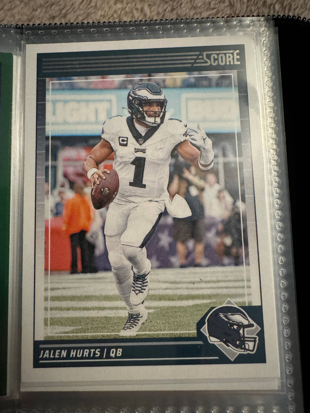 Jalen Hurts Football Card