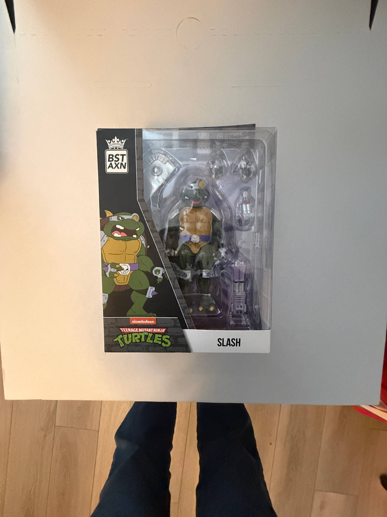 The Loyal Subjects BST AXN Teenage Mutant Ninja Turtles Slash Action Figure