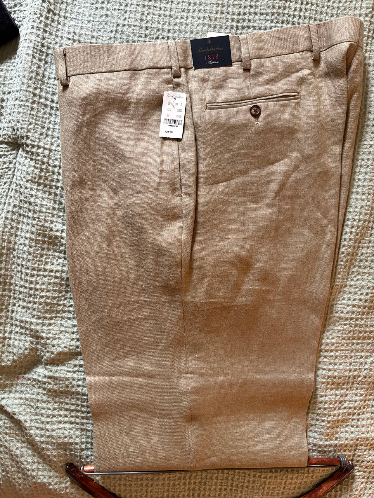 Brooks Brothers 1818 Madison Linen Trousers