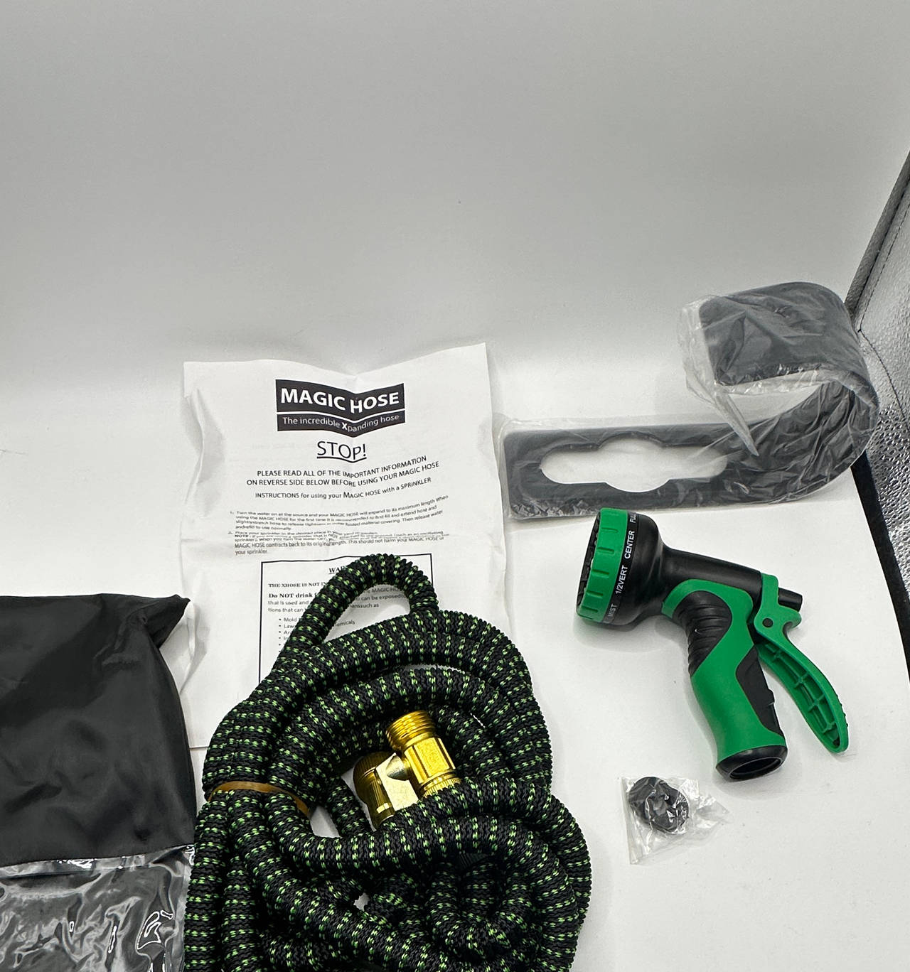 Magic Hose Expanding Garden Hose with 7-Way Spray Nozzle