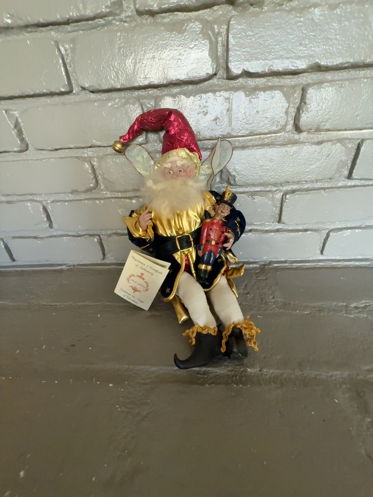 Mark Roberts Fairy Doll- Nutcracker head reglued