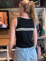 Sleeveless Ribbed Knit Tank Top - Image 2