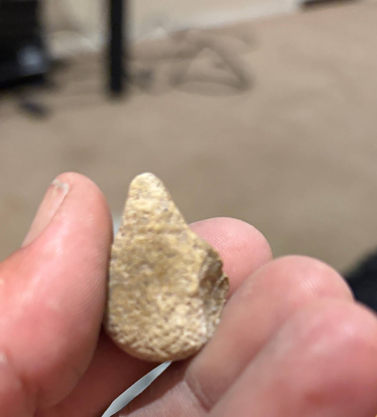 Stone Arrowhead Artifact