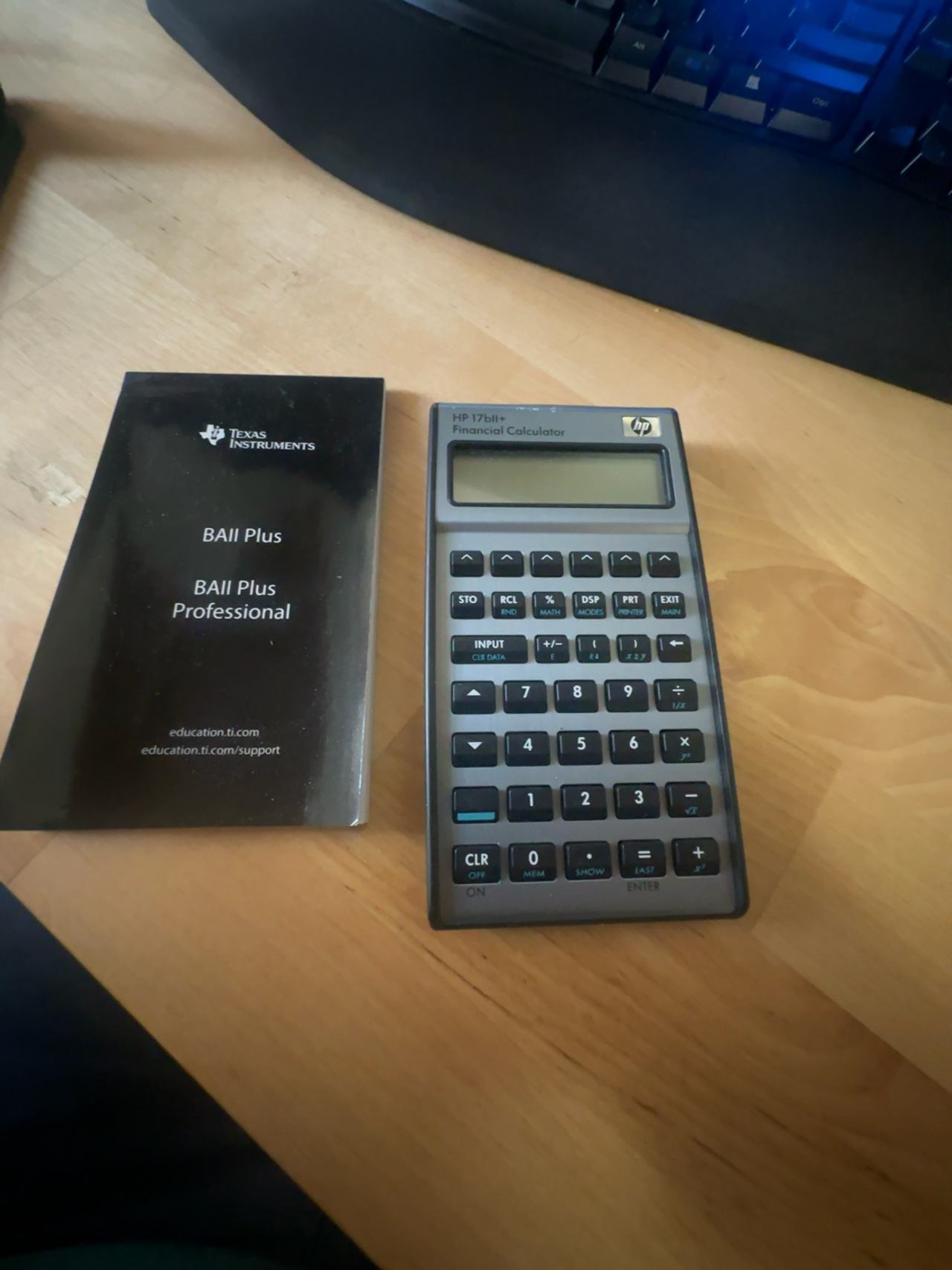 HP 17BII+ Financial Calculator Silver