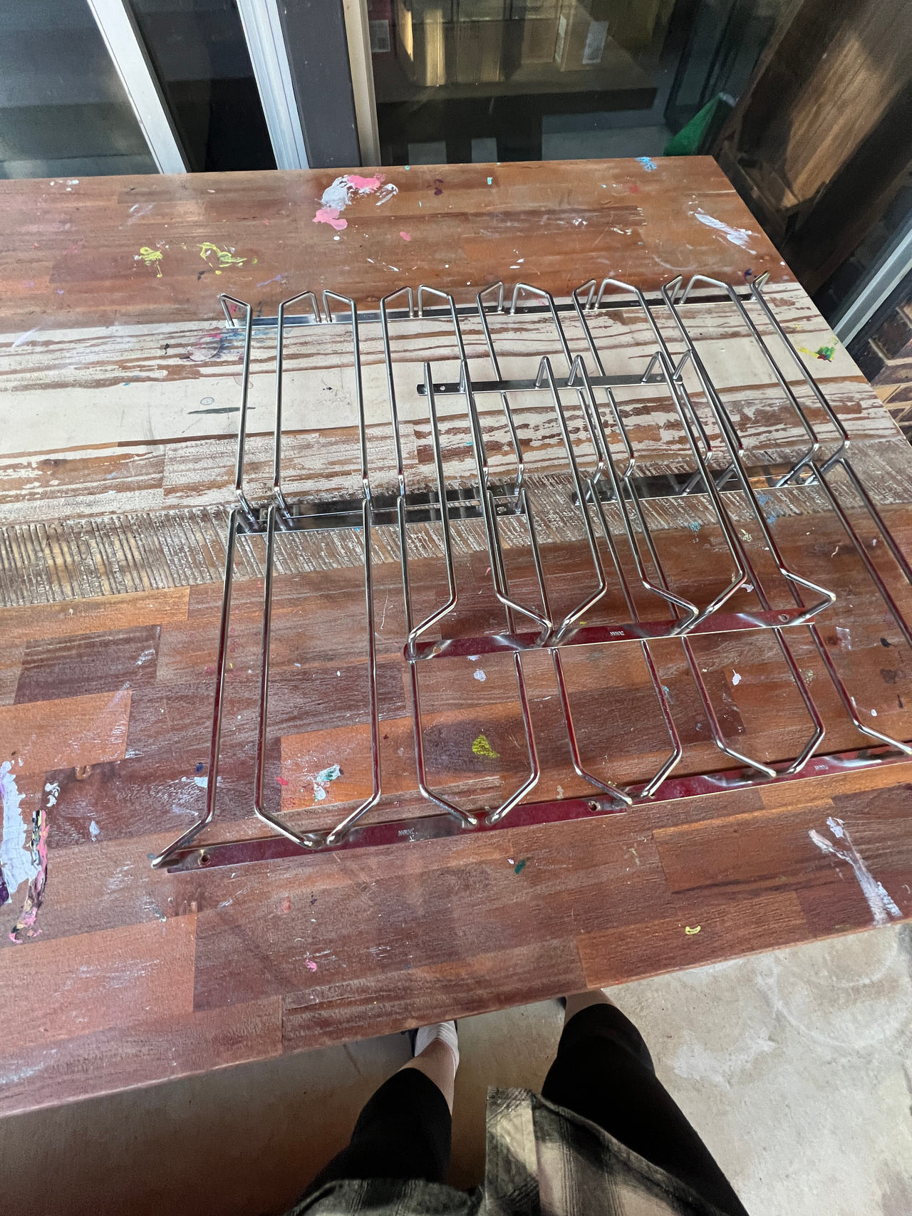 Wine Glass under shelf bar racks x 5 price is for all 