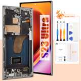 Samsung Galaxy S23 Ultra OLED Screen Replacement with Frame - Image 2