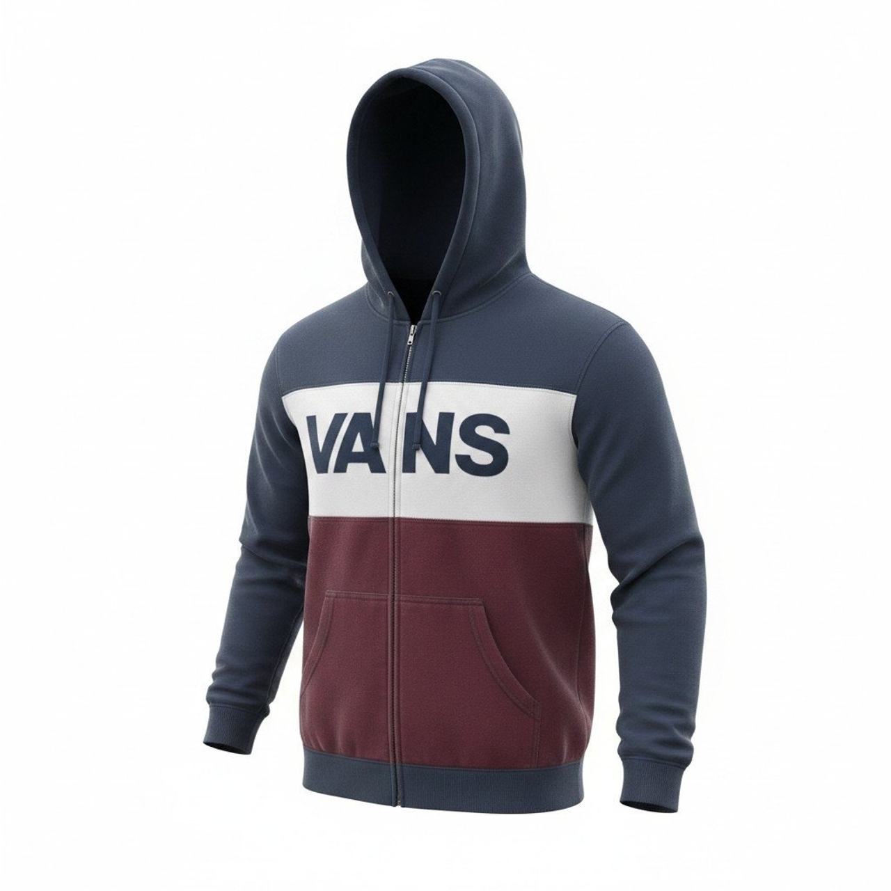 Vans Colorblock Full-Zip Hoodie
