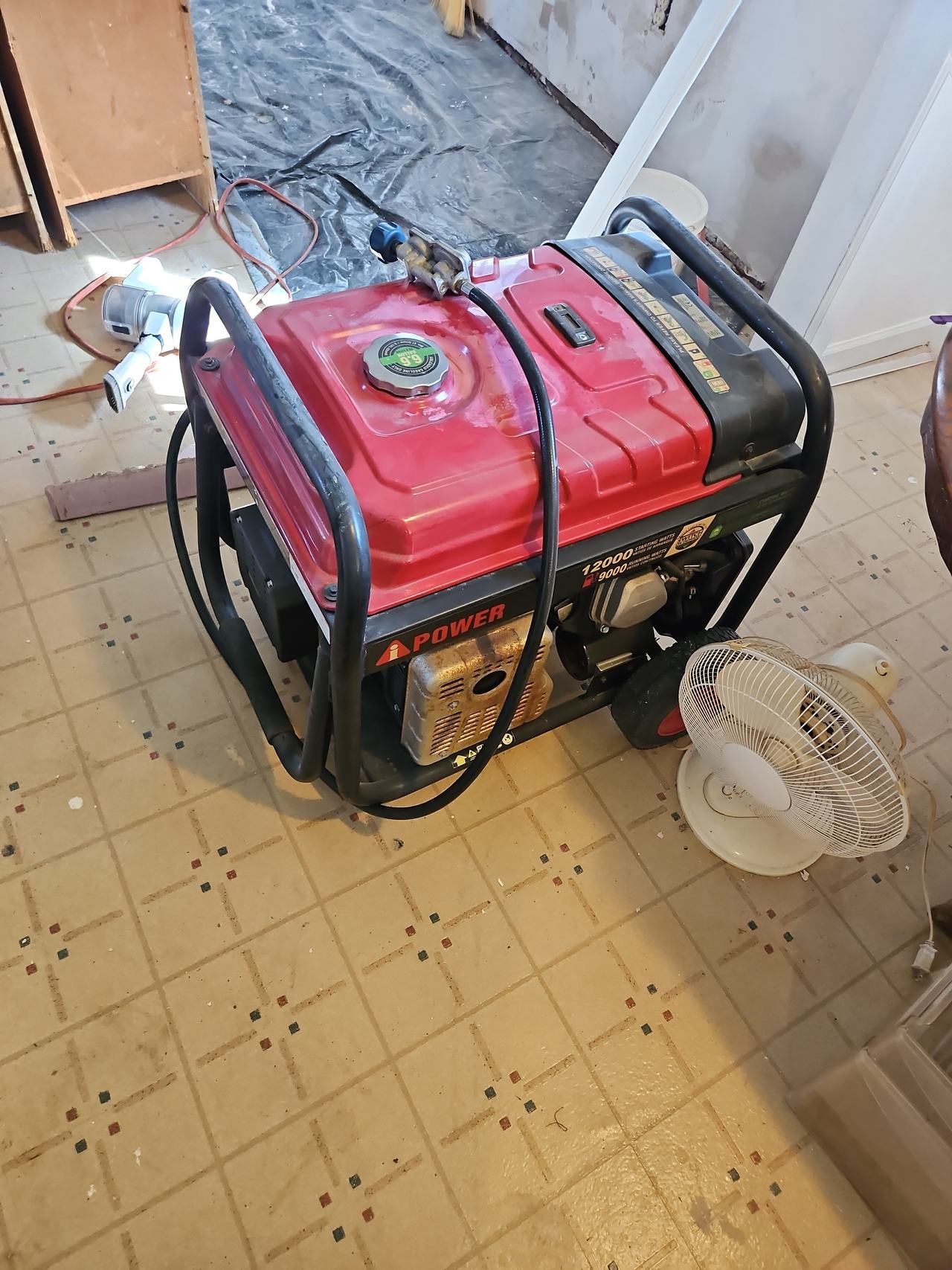 A-iPower SUA12000ED 12000 Watt Dual Fuel Portable Generator