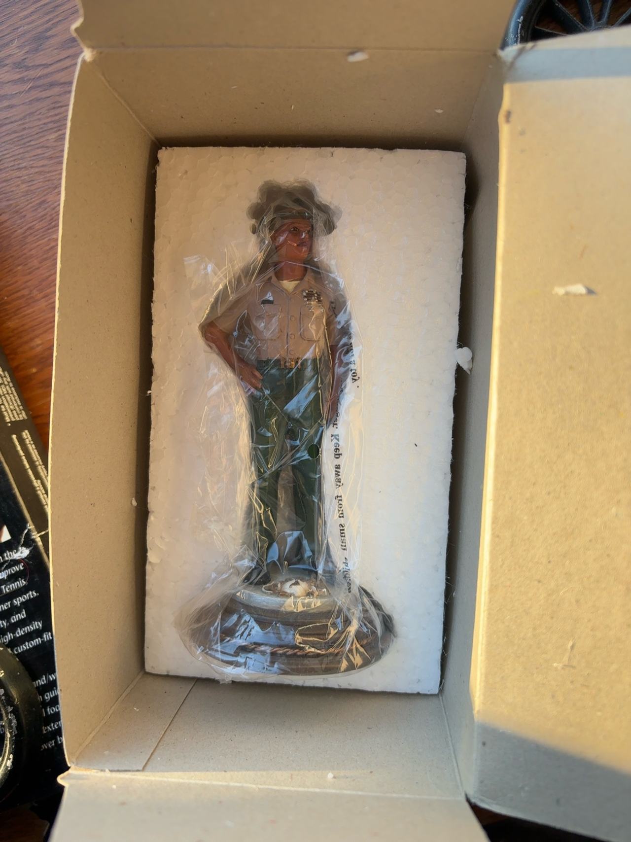 Vanmark American Heroes Marine Drill Sergeant Figurine