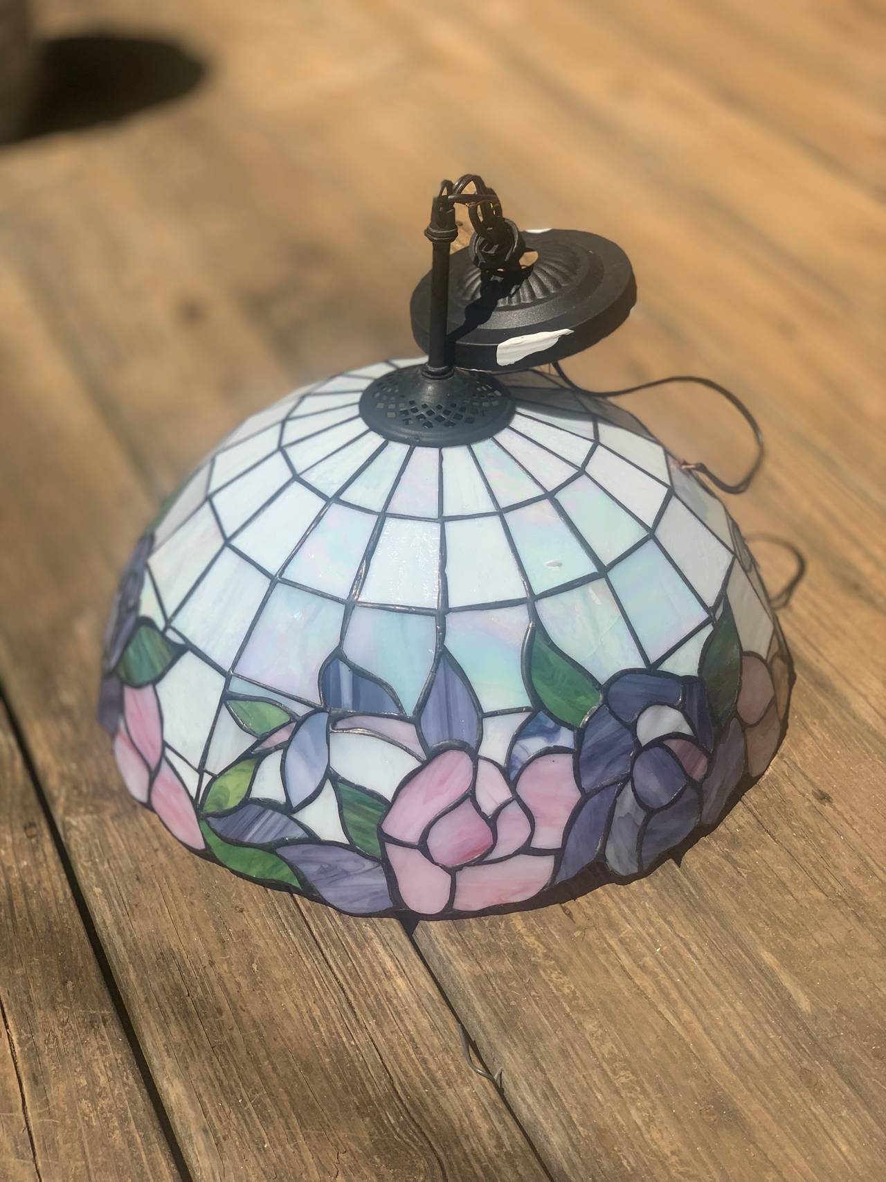 Stained Glass Pendant Light