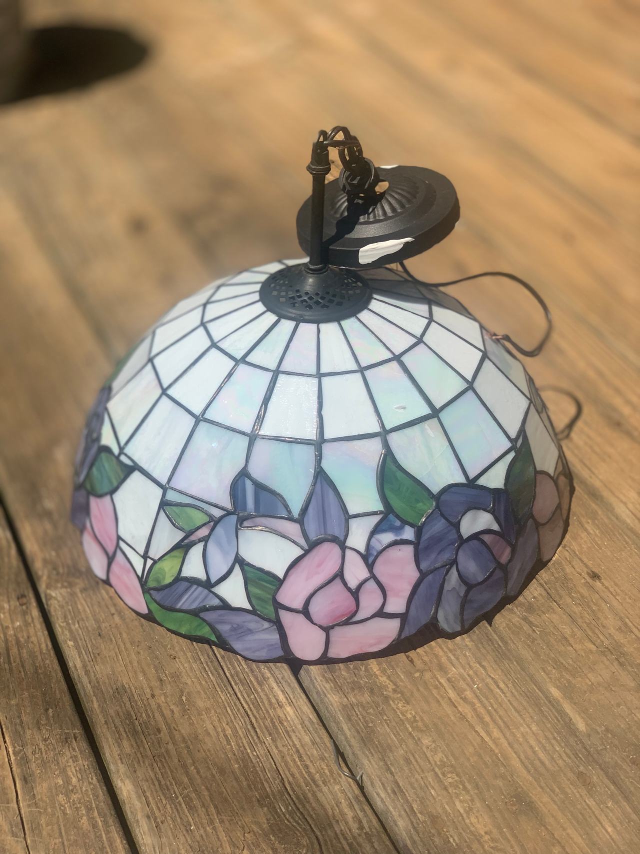 Stained Glass Pendant Light
