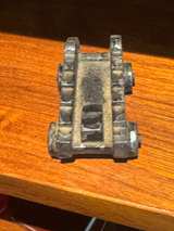 R. & Co. Antique Cast Iron Toy Cannon Carriage - Image 3