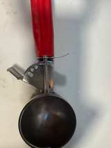 Browne-Halco Red Handle Ice Cream Scoop #24 - Image 3