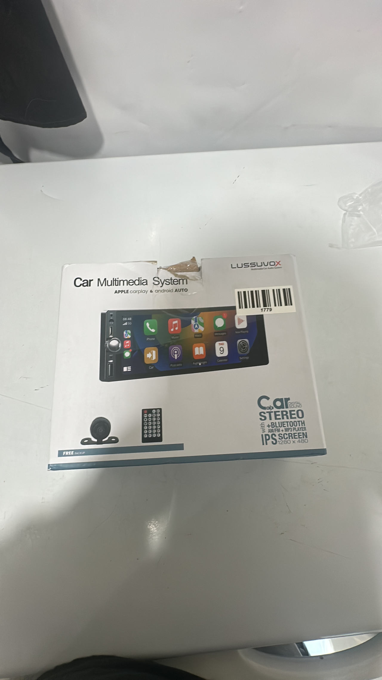 Lussuvox Car Multimedia System with Apple CarPlay & Android Auto