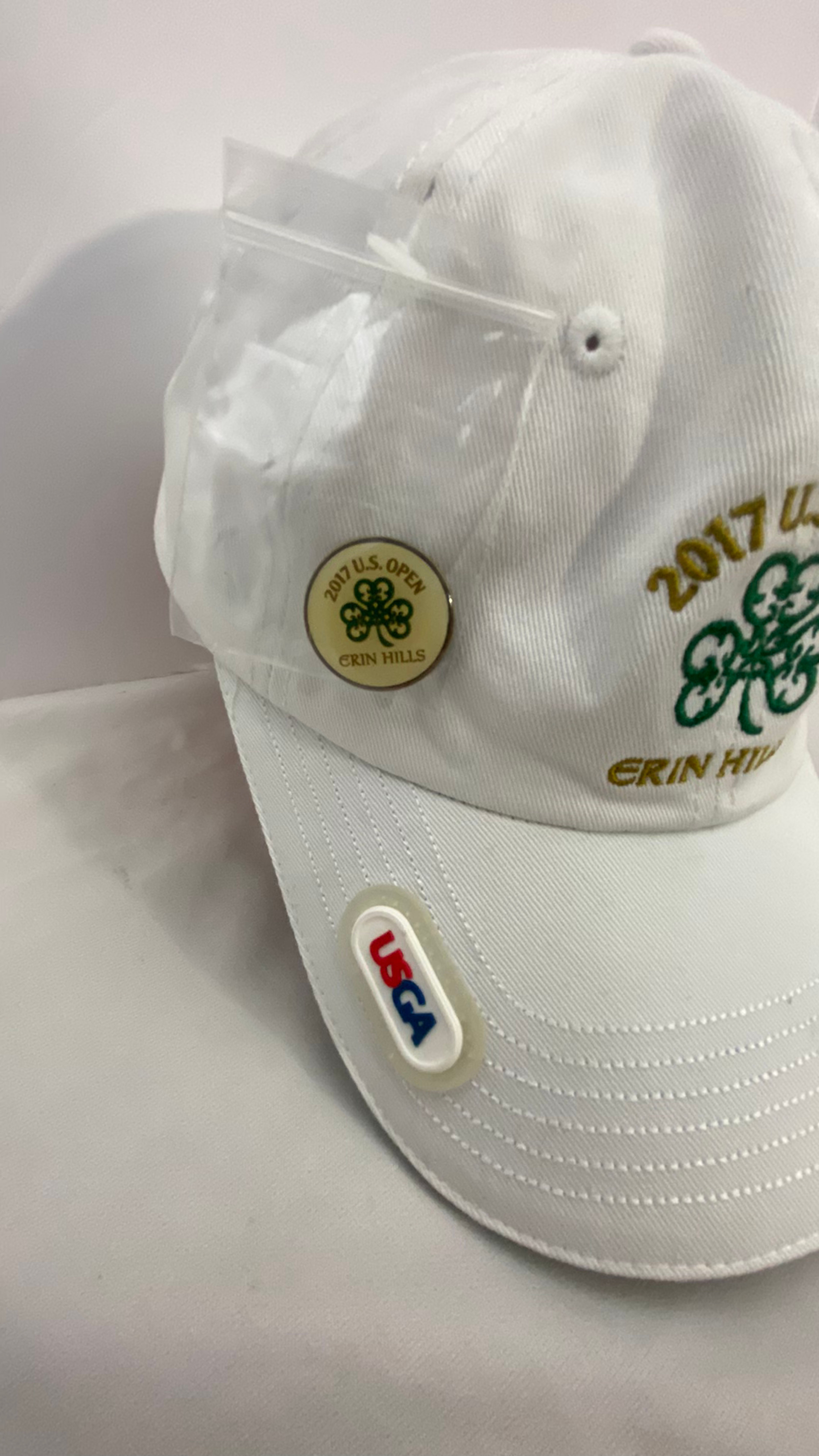 USGA US Open 2017 Erin Hills Golf Hat White - Image 3