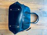 Dooney & Bourke Florentine Leather Domed Satchel Black - Image 5