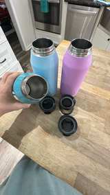 HydroClear 32oz Stainless Steel Insulated Water Bottles - set of 3 - Image 3