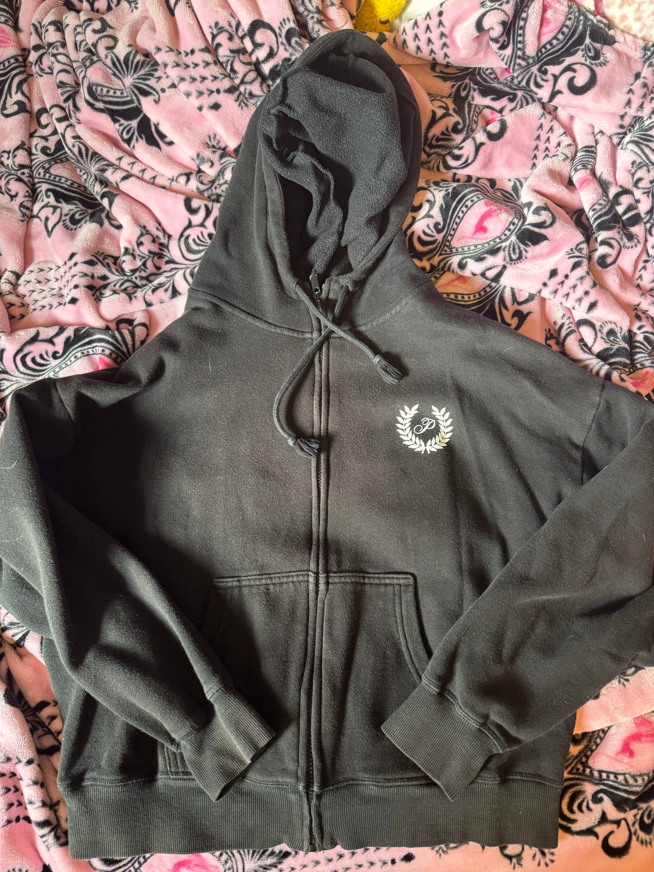 Victoria's Secret PINK Laurel Wreath Full-Zip Hoodie