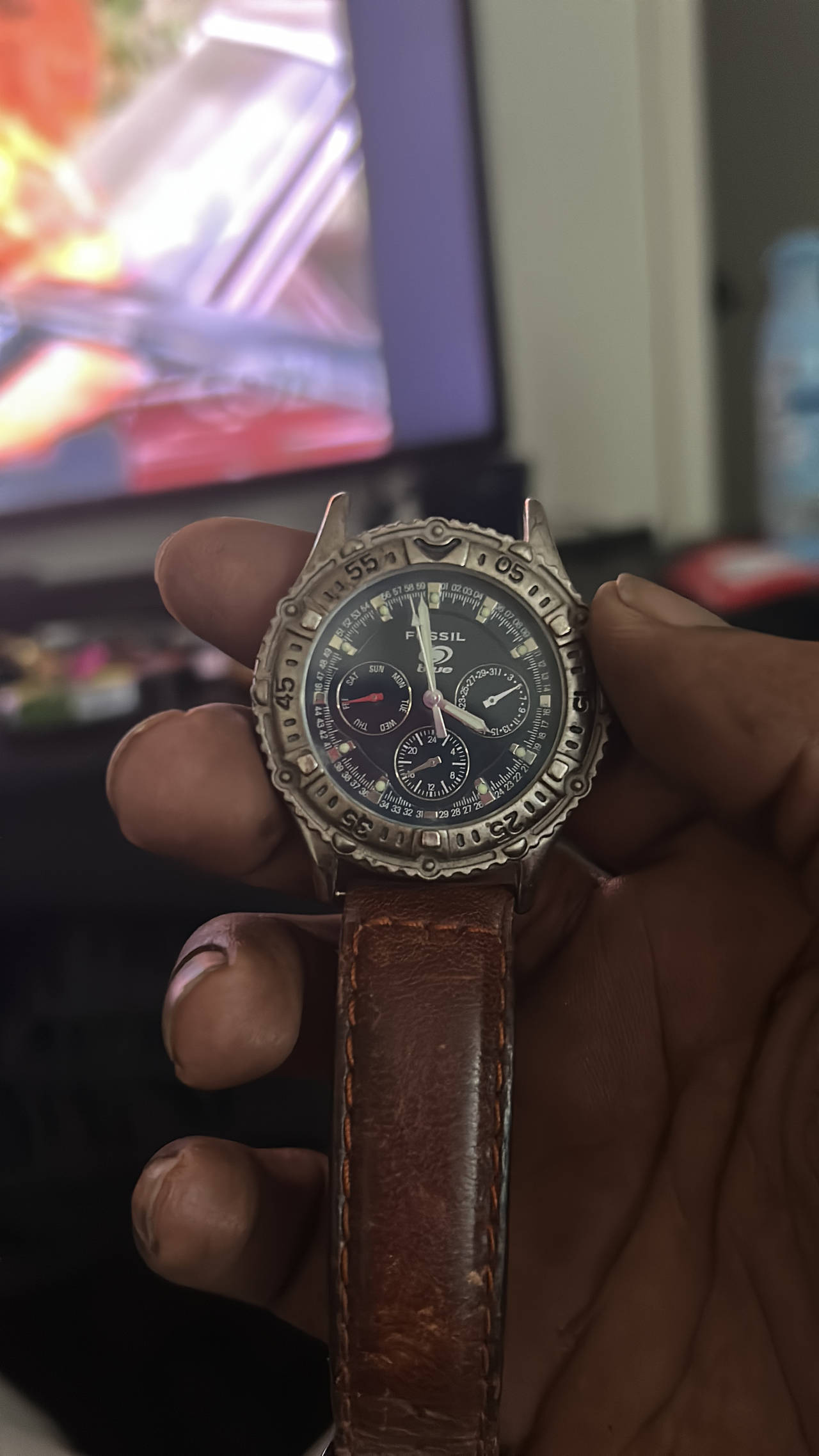 Fossil Blue Multifunction Watch