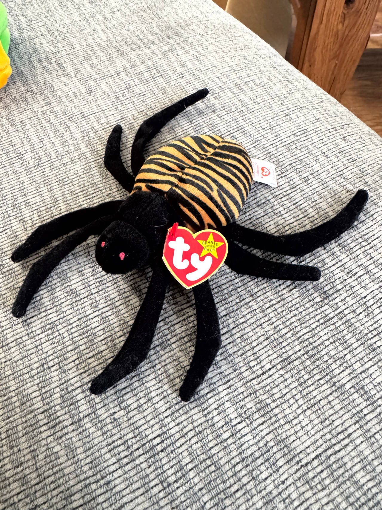 Ty Beanie Baby Spinner the Spider