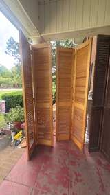 Solid Wood Louvered Interior Shutters - Image 4
