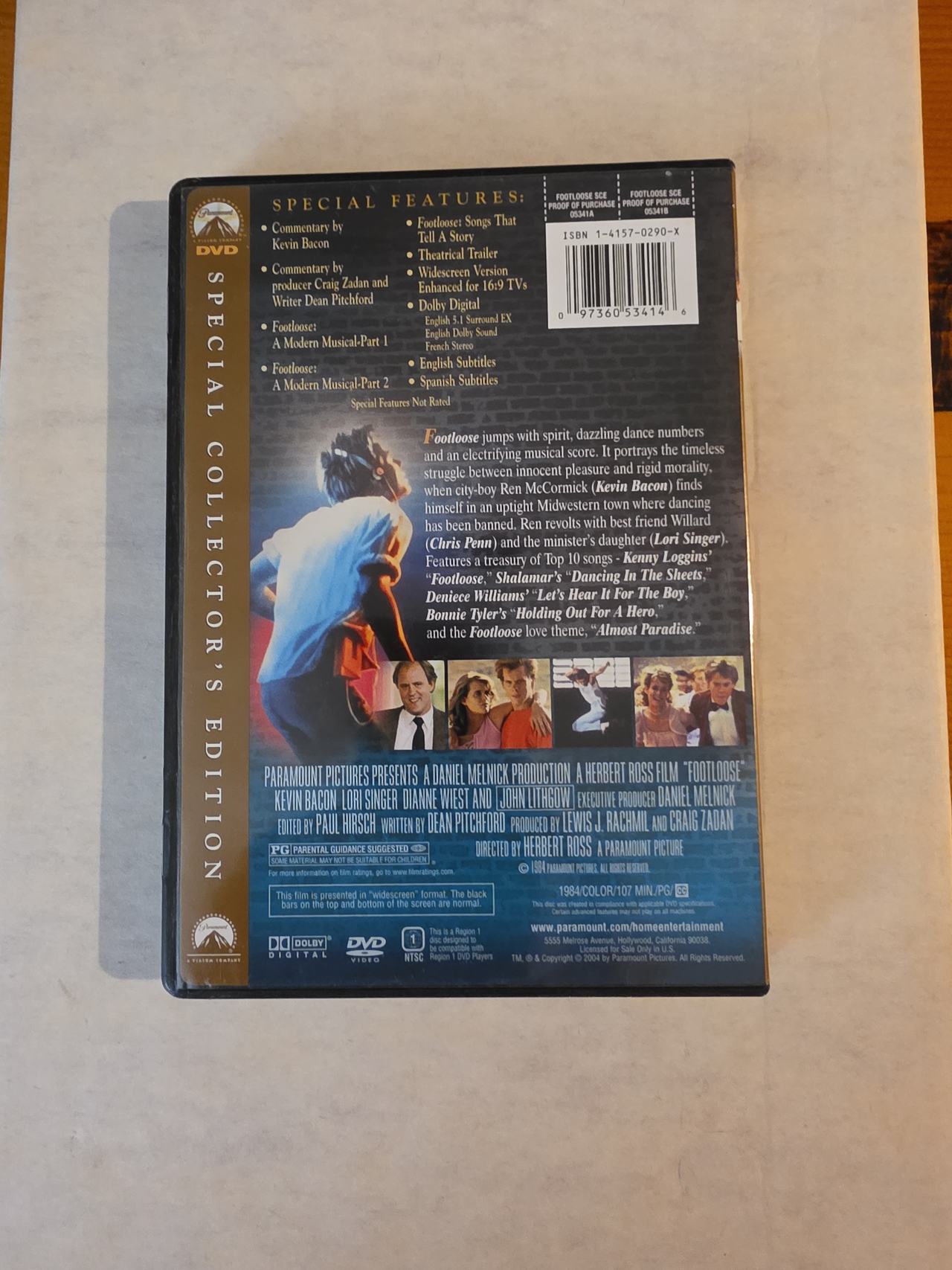 Footloose Special Collector's Edition DVD