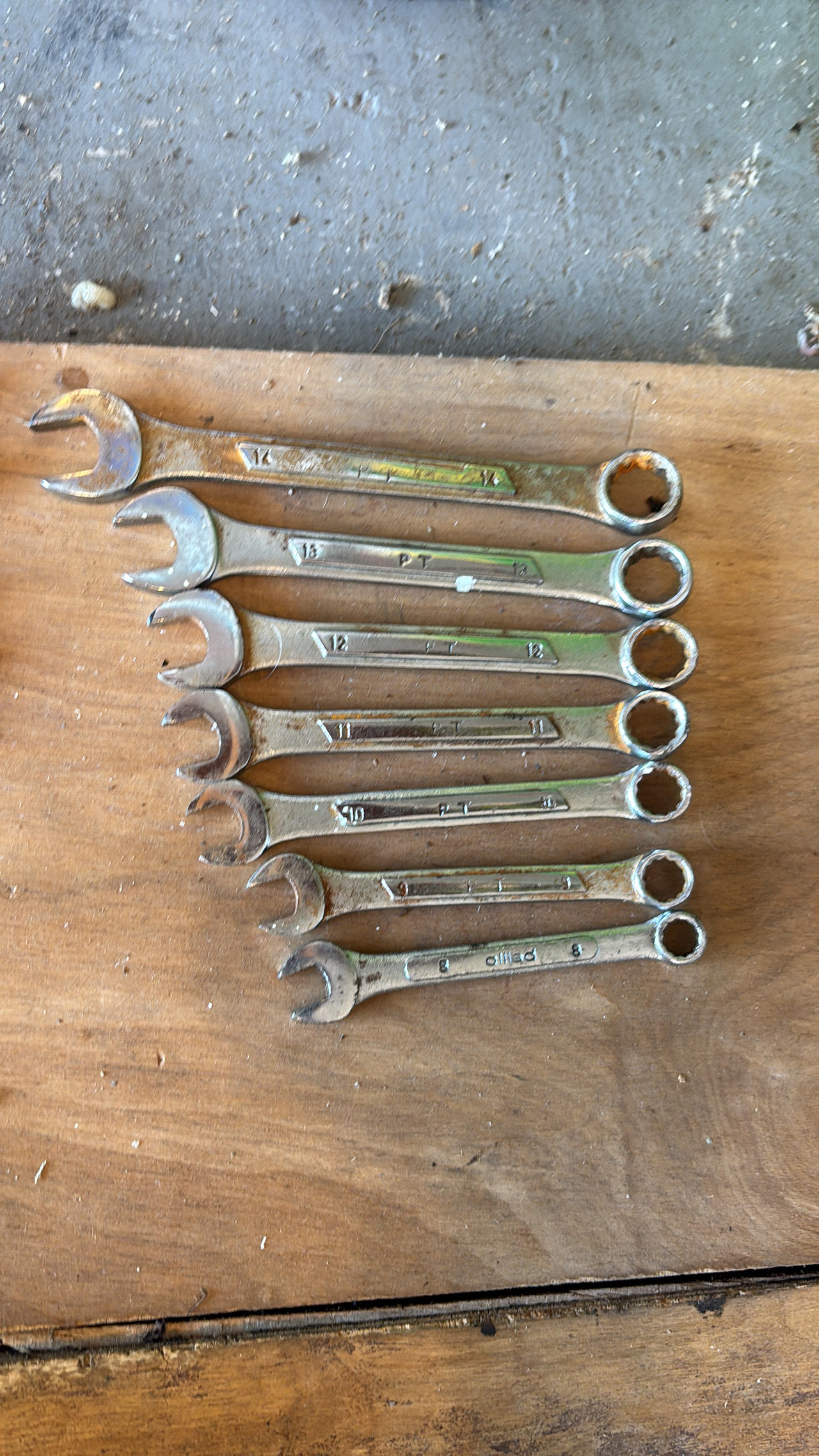 7-Piece Metric Combination Wrench Set