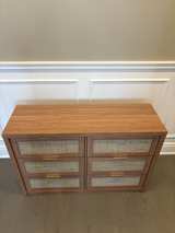 6-Drawer Dresser with Woven Rattan Fronts - Image 3