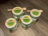 Metro Marketing, vintage NEW OLD STOCK Lemon Tree 4 Canister set. NEW in box.  - Image 7