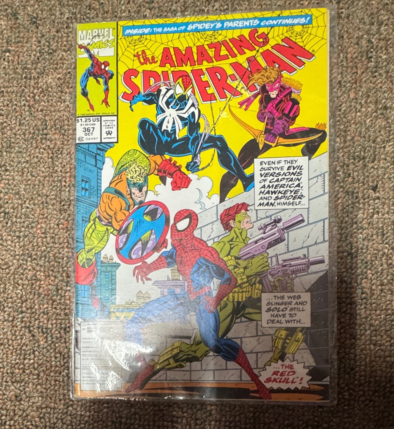 The Amazing Spider-Man #367 (Oct 1992)