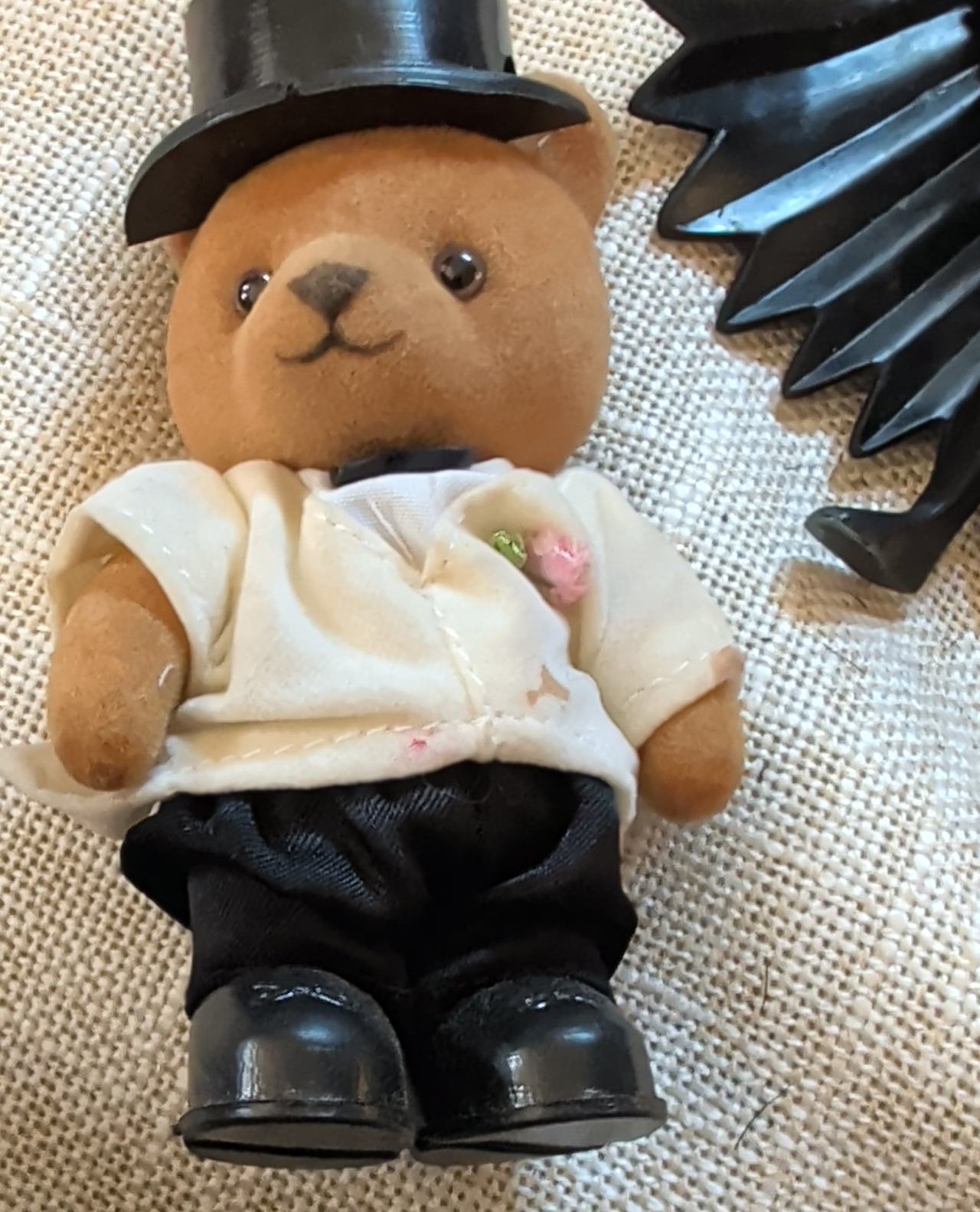 Sylvanian Families Brown Bear Groom Figure