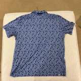 Puma MATTR Golf Polo Blue Pattern - Image 3