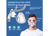 Full Face CPAP Mask, Full Cover Replacement Kit, Comfort Series Nasal - Image 2