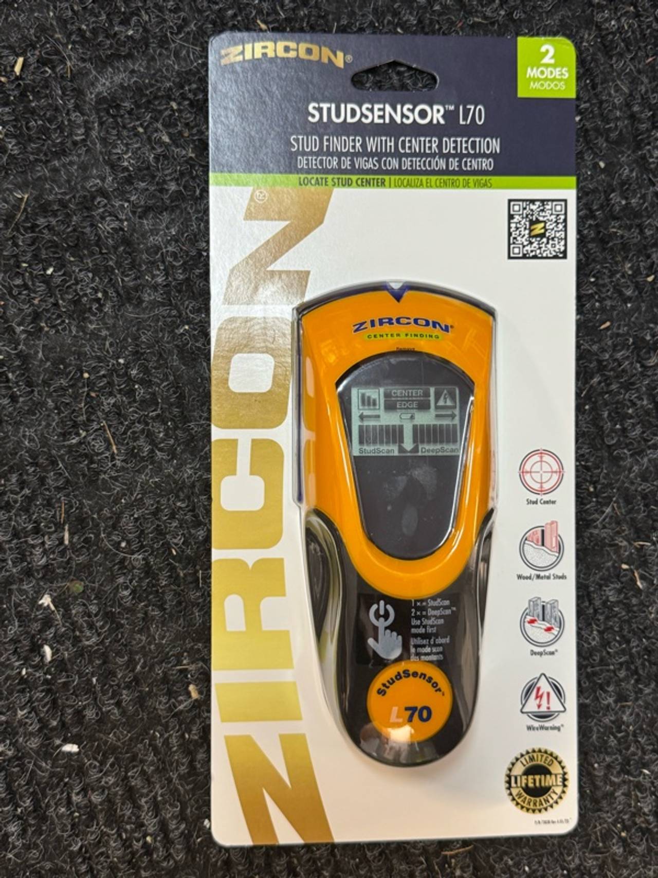 Zircon StudSensor L70 Stud Finder