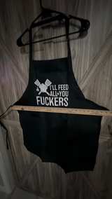 NEW BBQ Apron with funny saying “I'll Feed All You F*****s Apron - Image 5