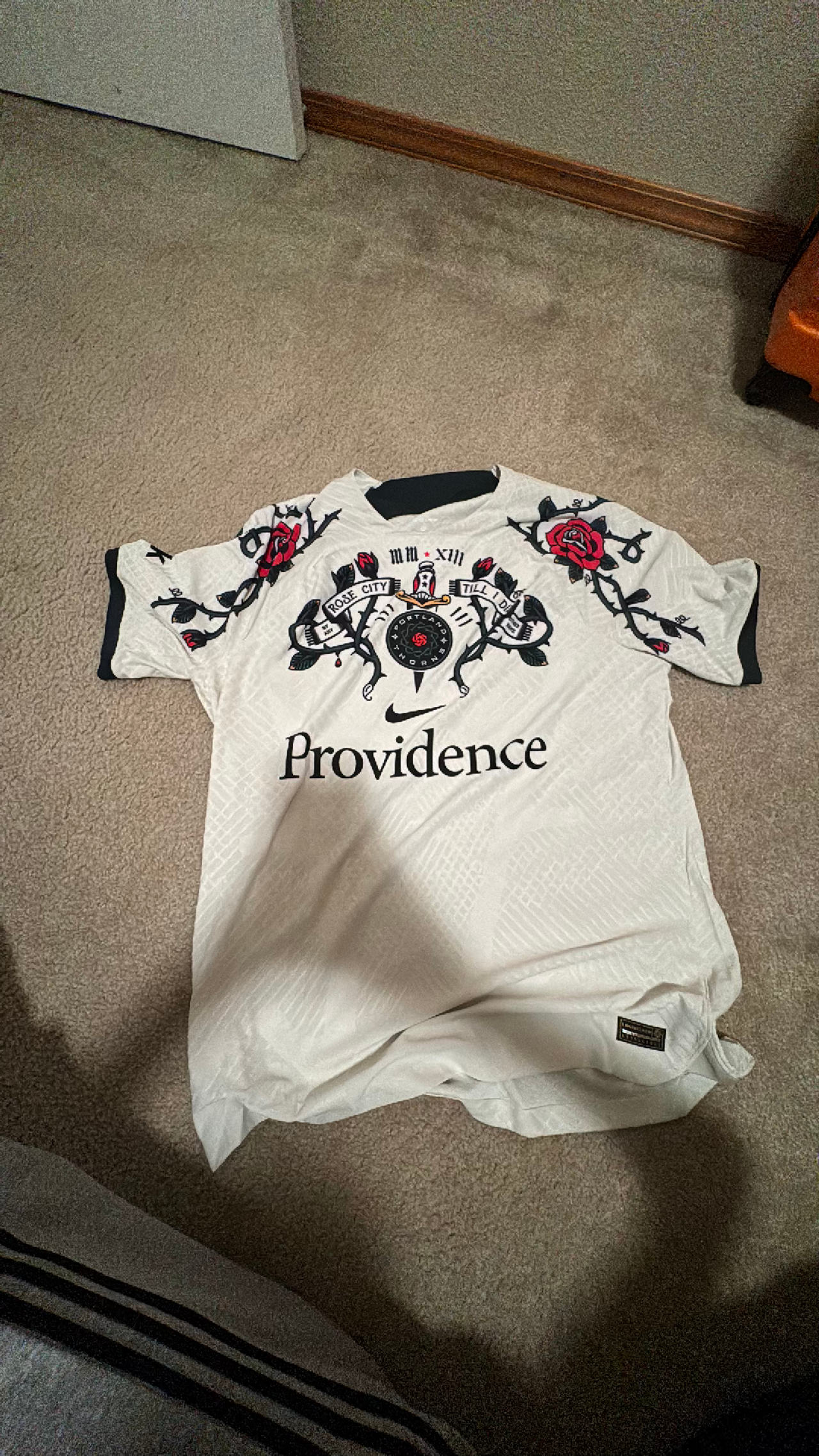 Large Nike Portland Thorns FC Women's VaporKnit Jersey