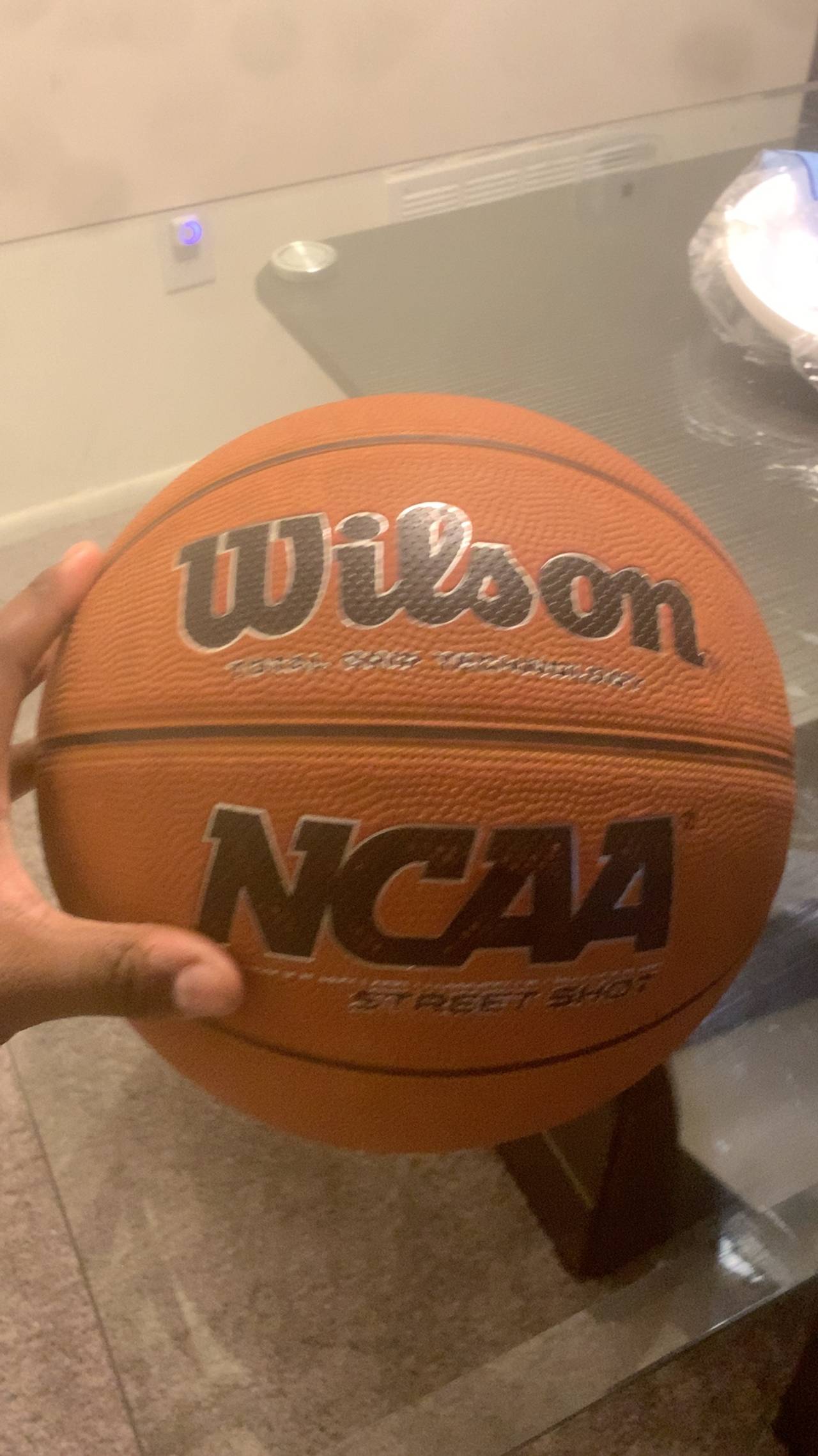 Wilson NCAA Basketball Size 7 Orange