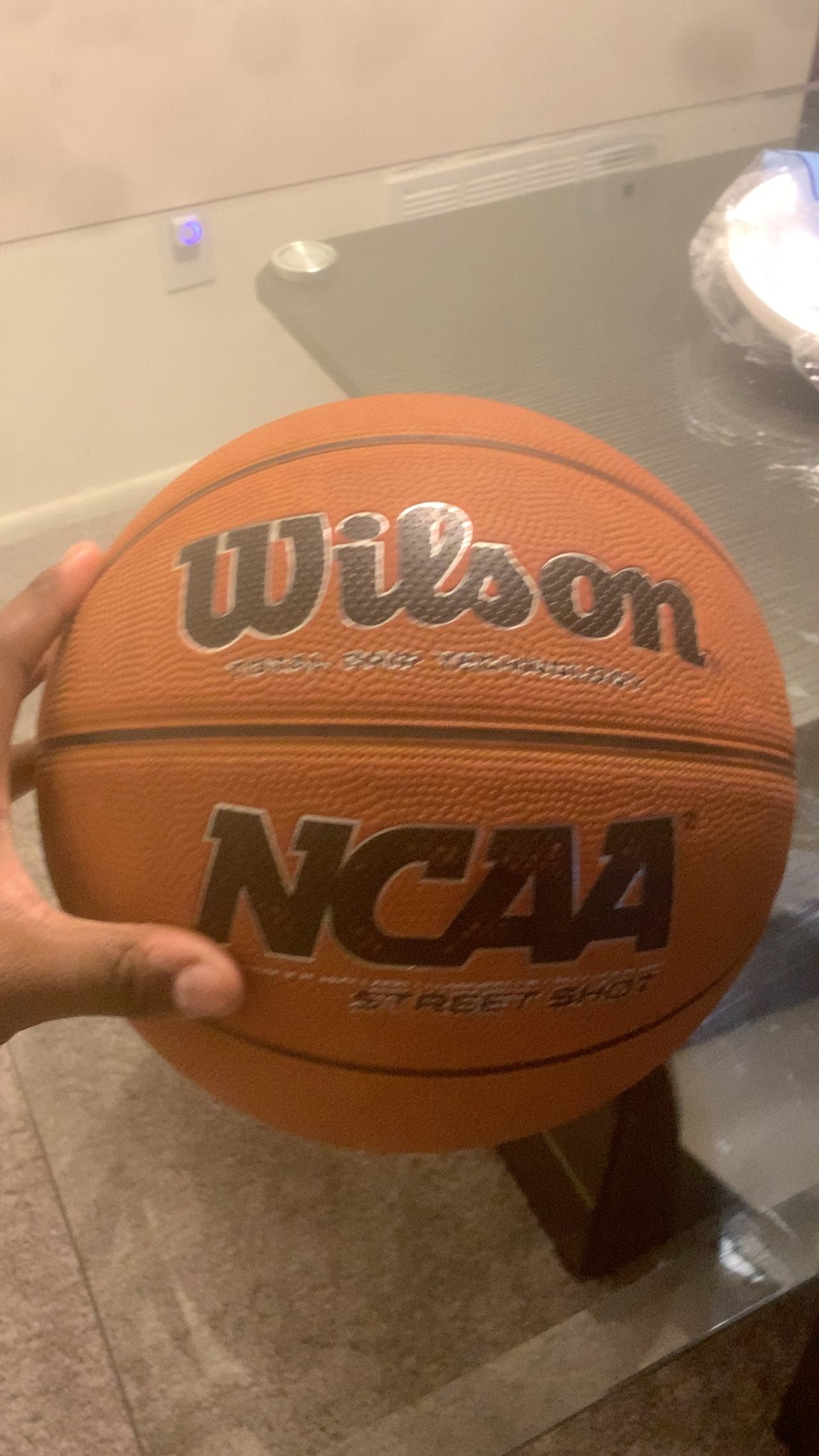 Wilson NCAA Basketball Size 7 Orange