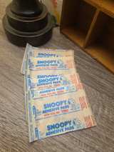 Vintage Snoopy Adhesive Pads Large Non-Stick Pads - Image 1