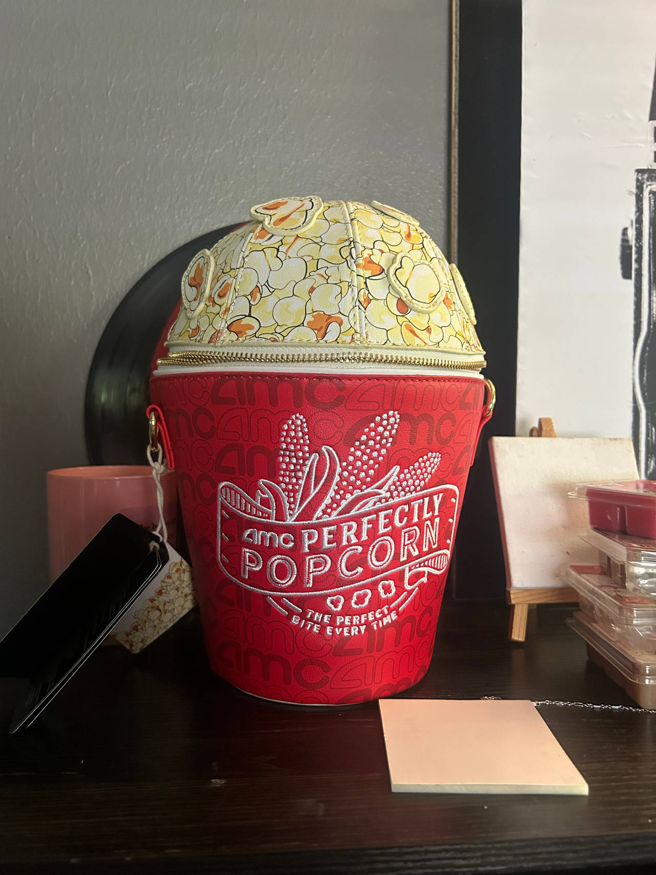 Loungefly AMC Perfectly Popcorn Crossbody Bag