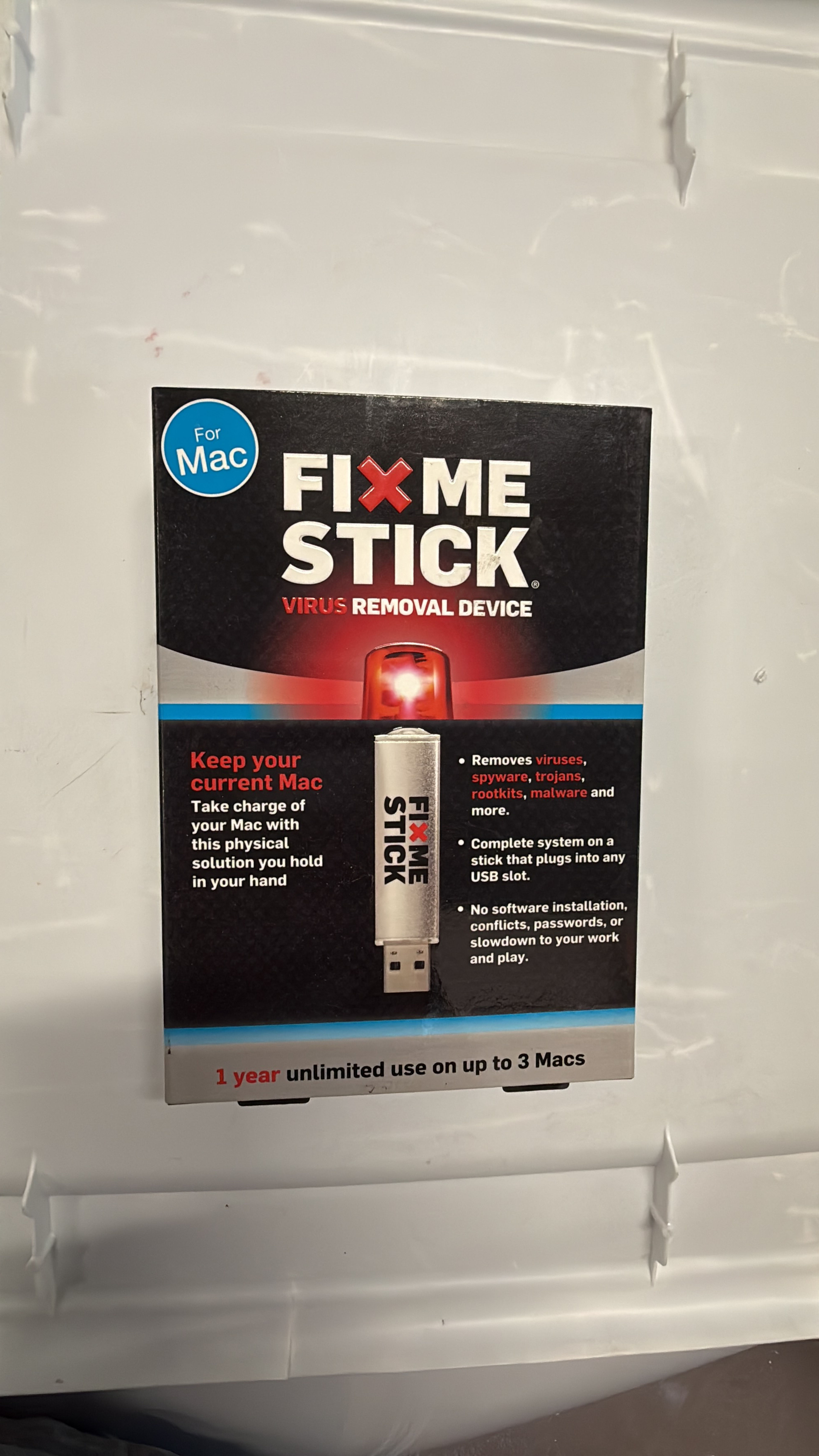 FixMeStick Virus Removal Device for Mac