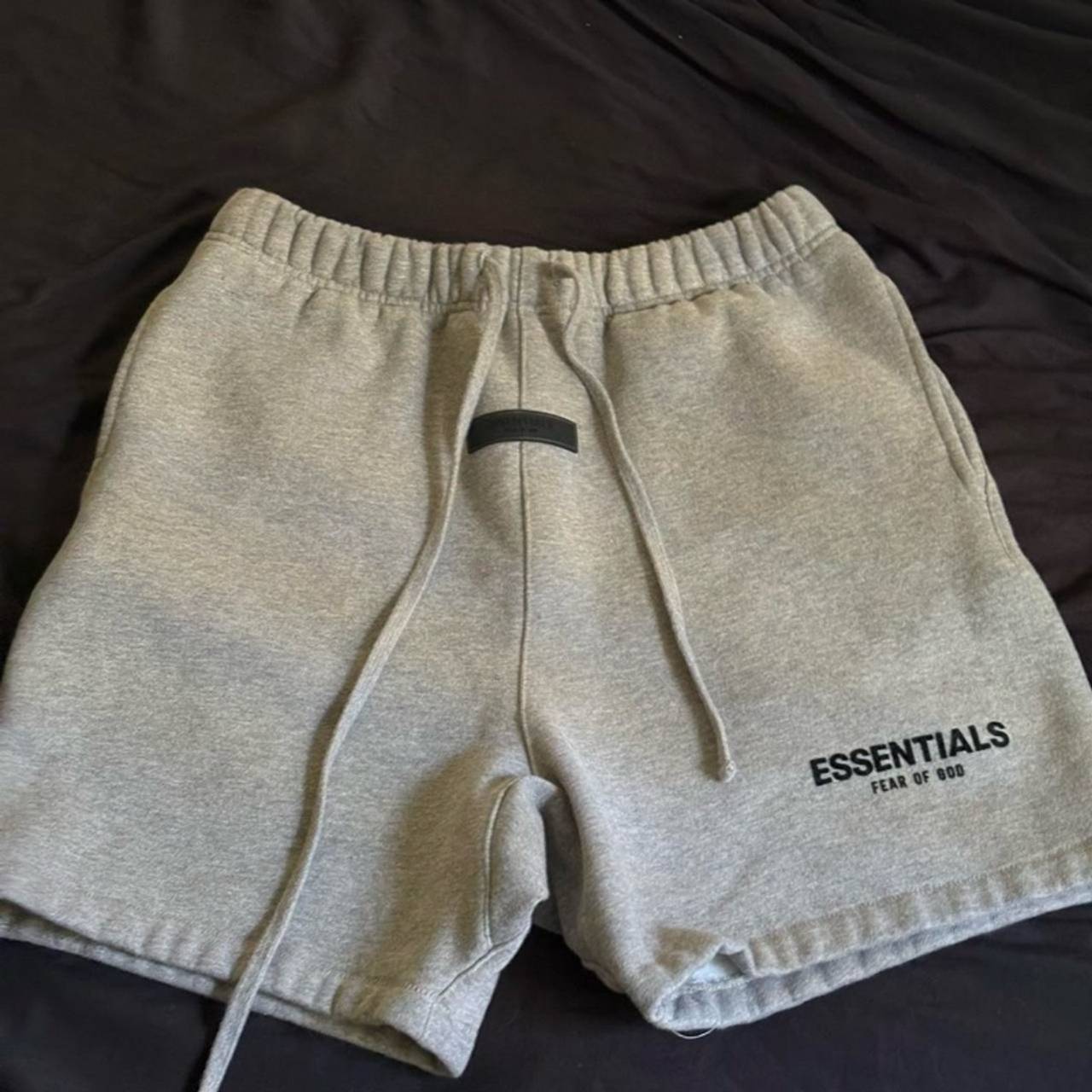Fear of God Essentials Dark Oatmeal Shorts