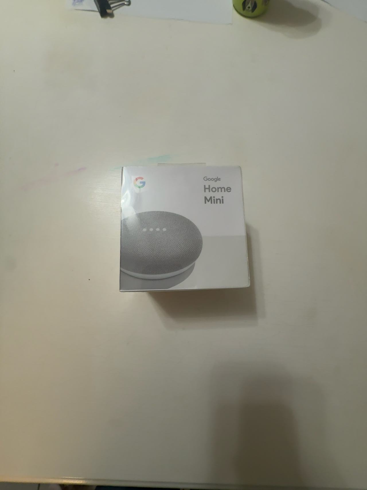 Google Home Mini Chalk Smart Speaker